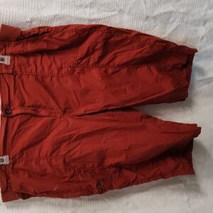 Sonoma Capris Maroon 22W